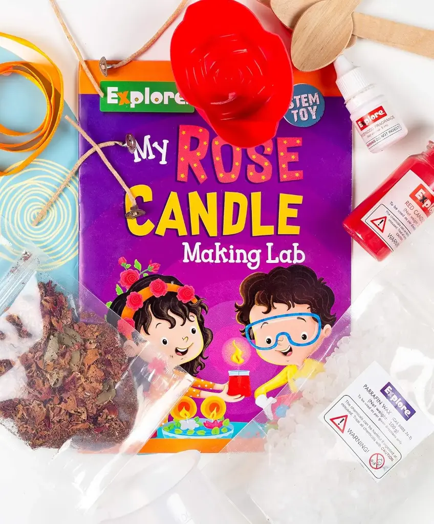 EXPLORE MY ROSE CANDLE MAKING LAB