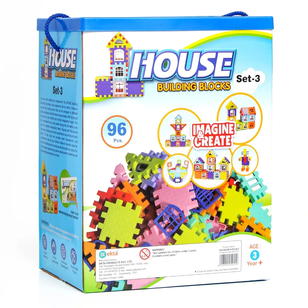 Ekta House Building Blocks Set-3