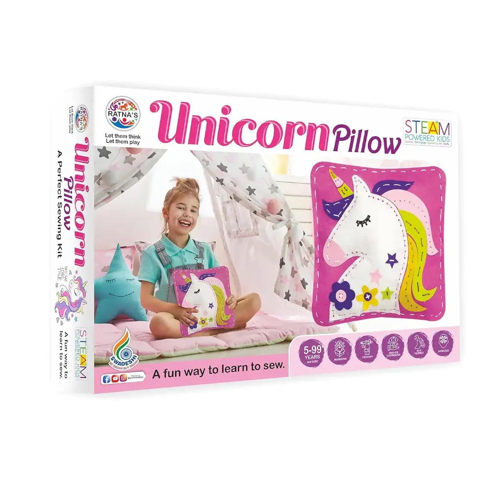 RATNA UNICORN PILLOW SEWING KIT