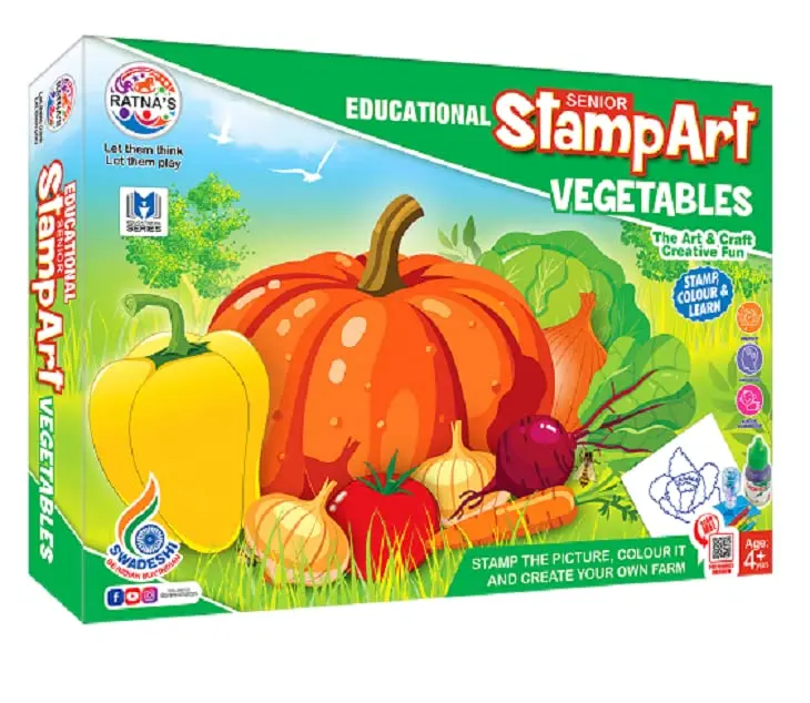 STAMP ART VEGETABLES