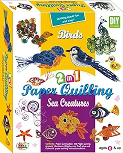 2 IN 1 PAPER QUILLING BIRDS